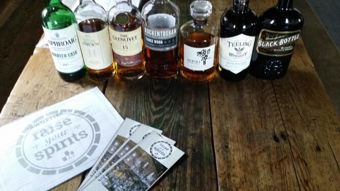 raise your spirits, Verkostungen, Spirituosen, tasting, Whisky, Scotch