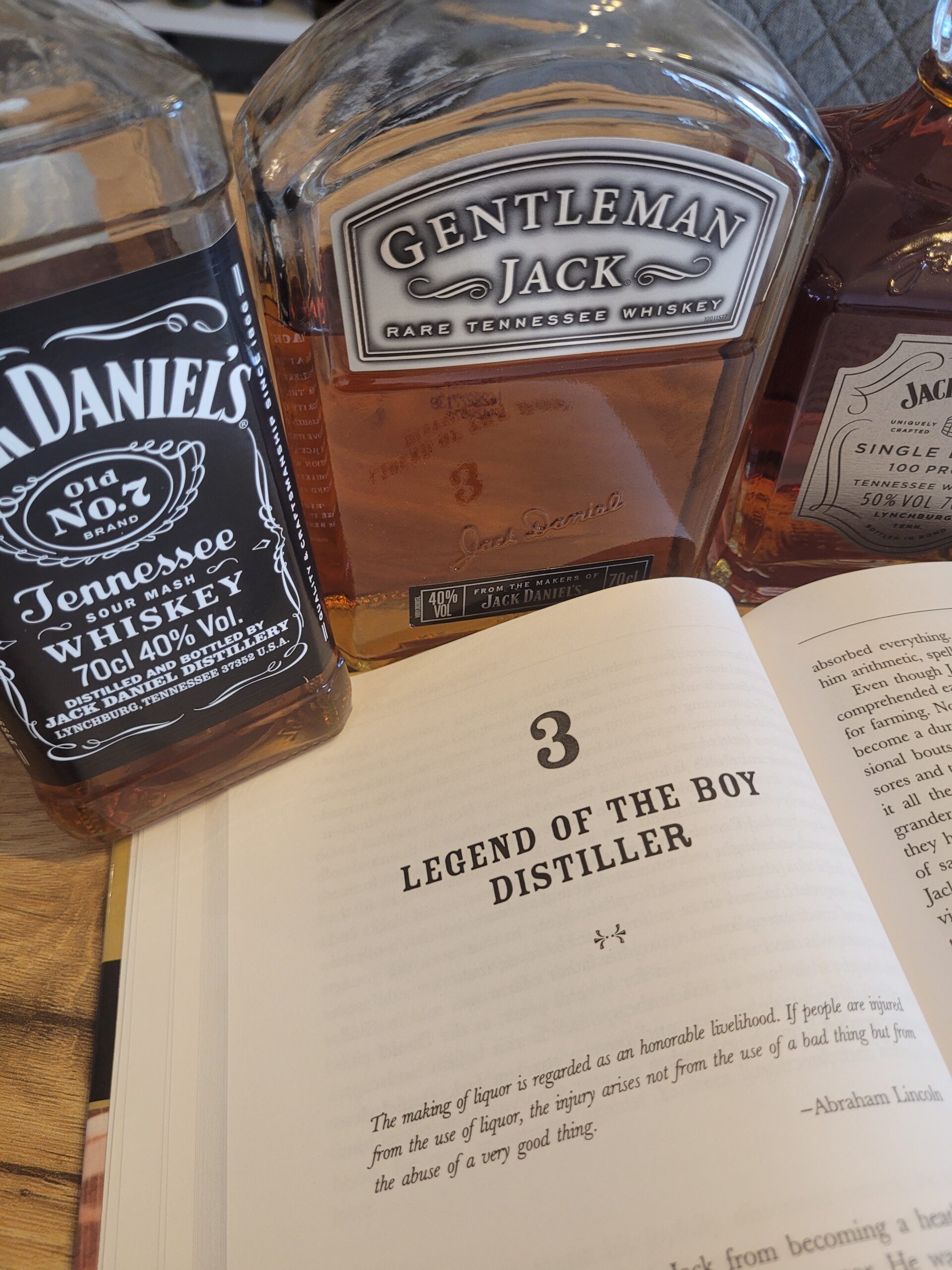 Whiskey, Tennessee, Jack Daniel
