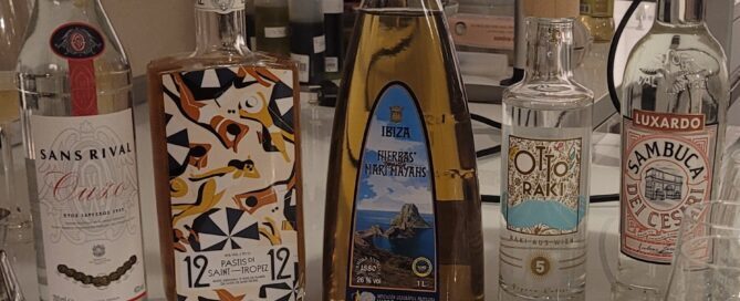 Anis Spirituosen, Ouzo, Hierbas, Pastis, Raki, Sambuca